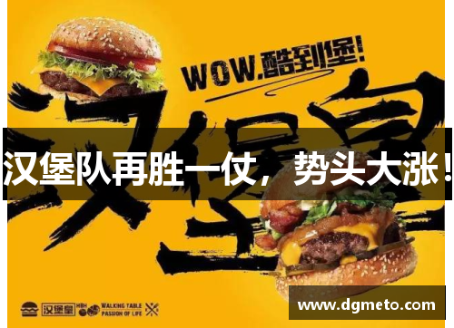 汉堡队再胜一仗，势头大涨！